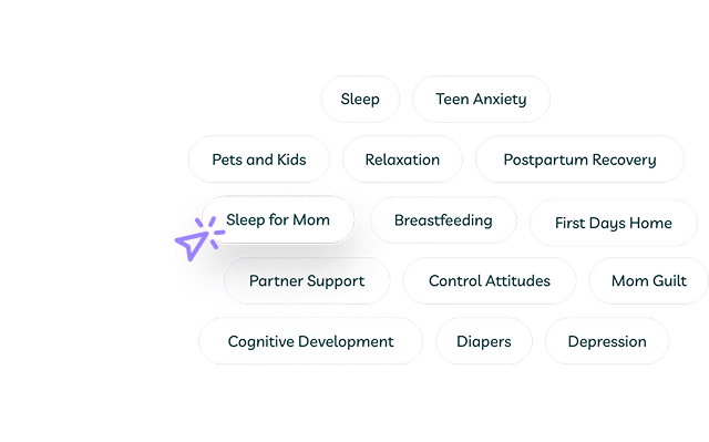 ParentAI Search Interface - Ask questions like 'how often should my baby smile at me'