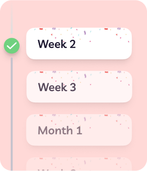Playbooks - Week by week progress tracking