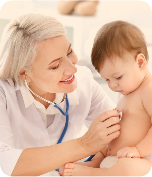 Telehealth - Video consultation with pediatrician